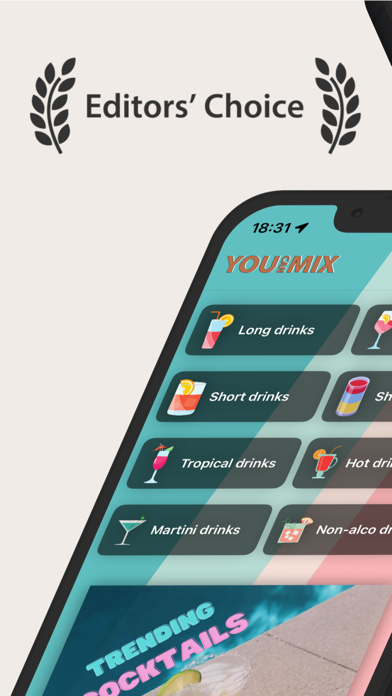 AI Cocktail Recipes YouCanMixのおすすめ画像1