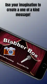 blabber box - cartoon control iphone screenshot 1