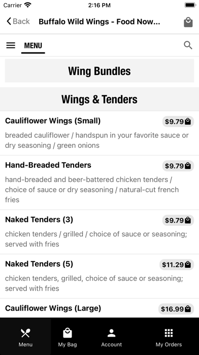 Food Now Deliveries Screenshot