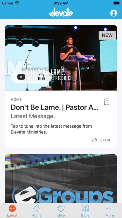 Elevate Ministries App
