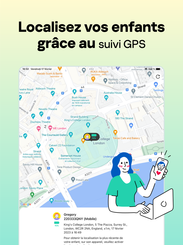 ‎Kaspersky Safe Kids with GPS Capture d'écran