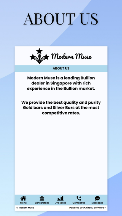 Modern Muse Screenshot