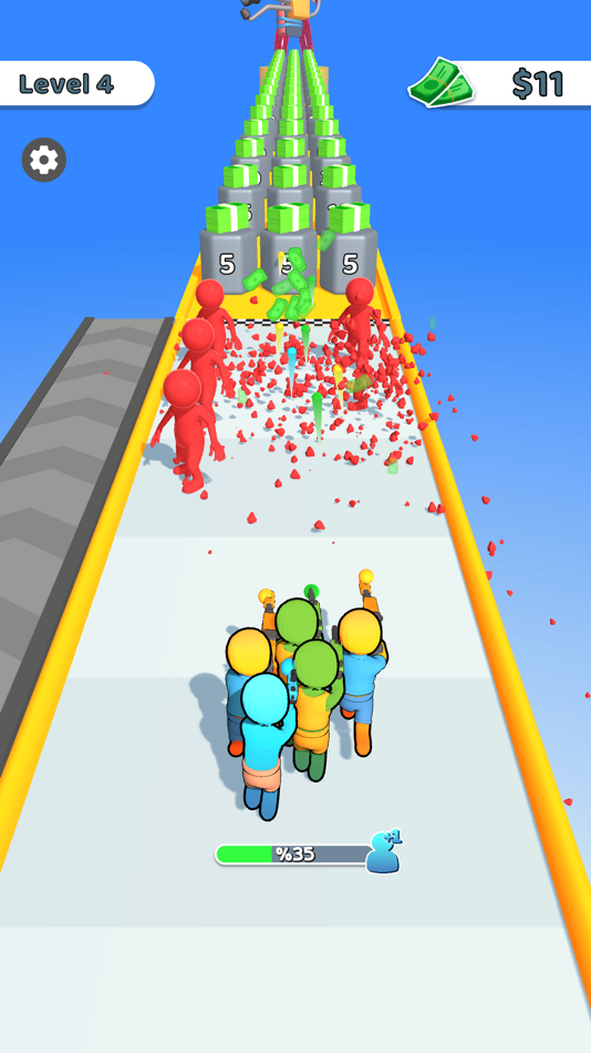 #3. Crowd Rush!! (iOS) โดย: Ozan Kasikci