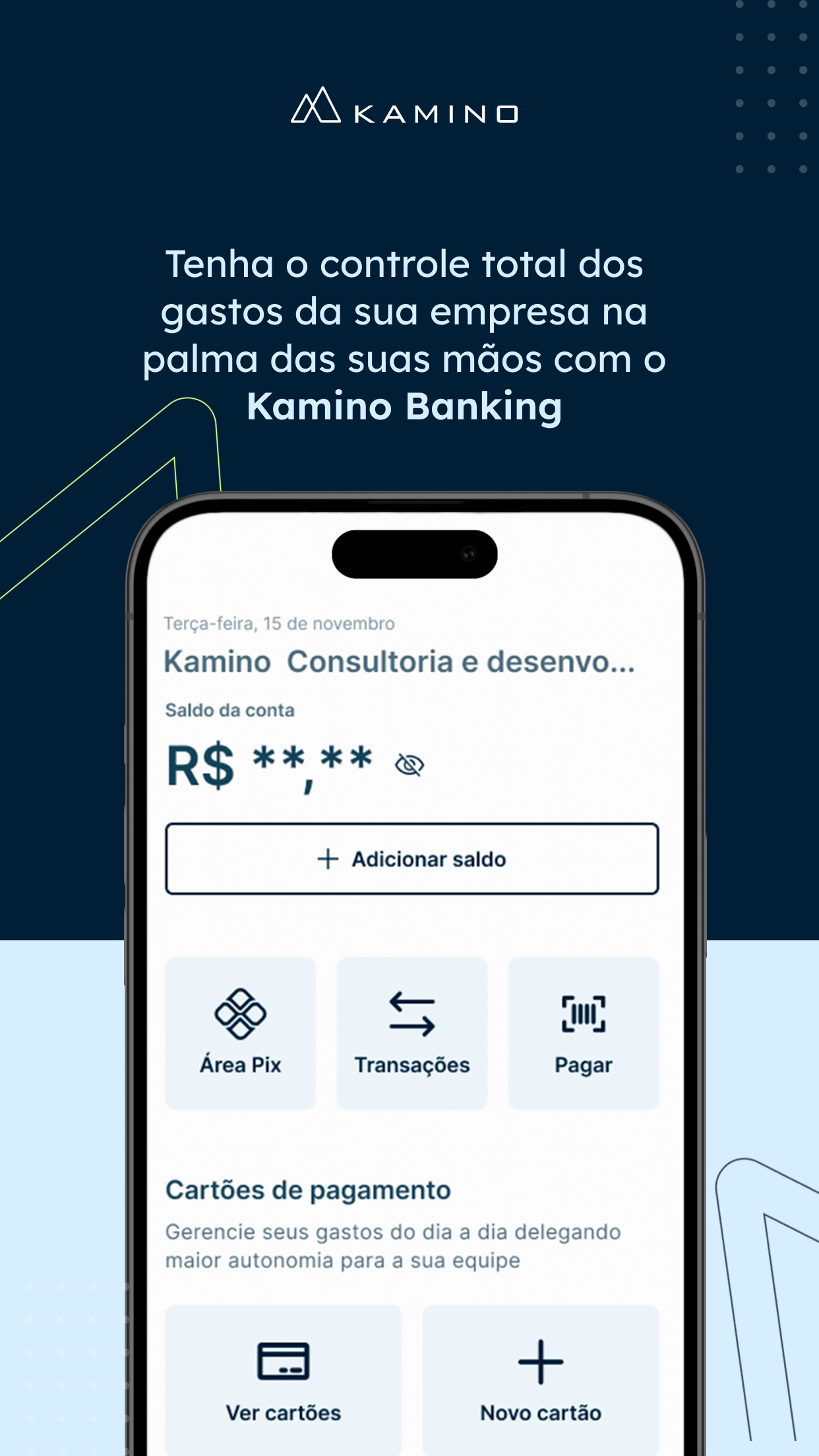 Kamino: Cartão Corporativo