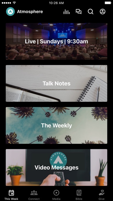 Atmosphere Church CA Screenshot