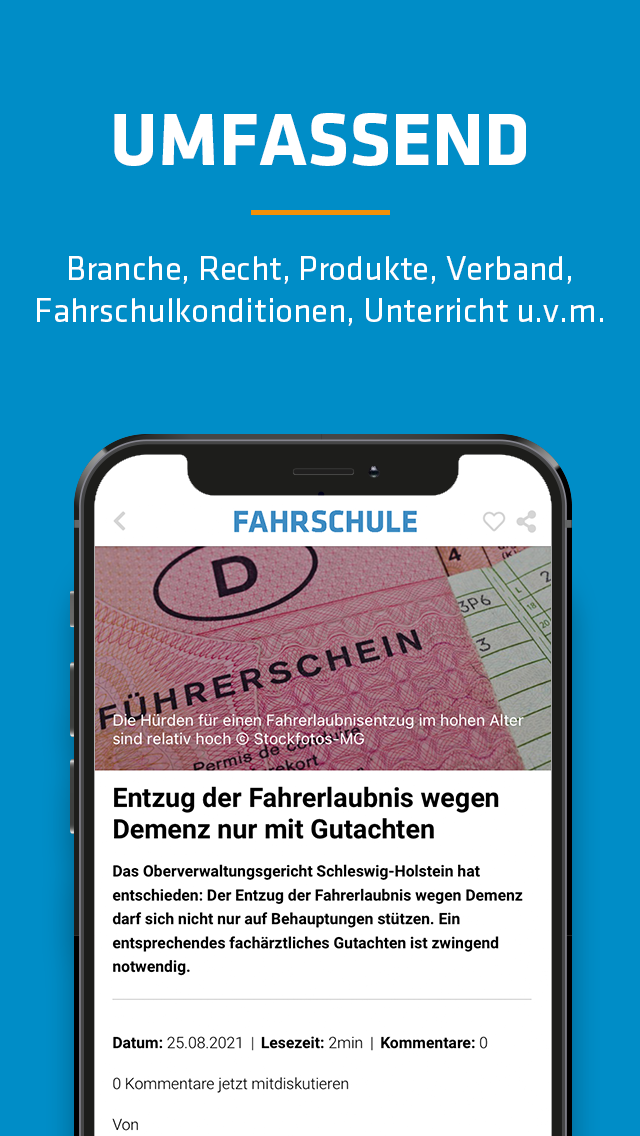 FAHRSCHULE NEWS