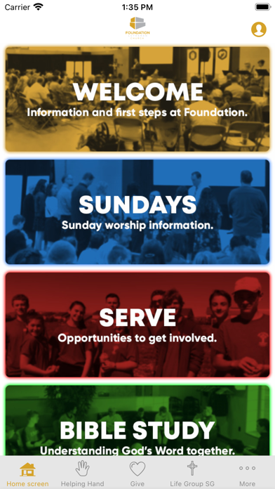 Foundation Lutheran Church CO Screenshot