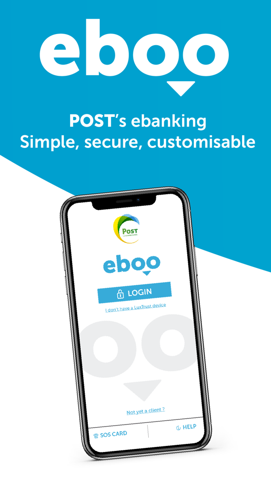 #1. eboo (iOS) 由: POST Luxembourg