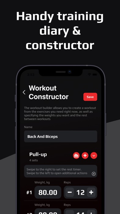 BCAA - fitness planner & log Screenshot