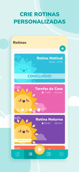 Game screenshot Hábitos Matinais - Rotina já apk