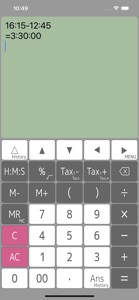 Calculator PanecalST screenshot #3 for iPhone