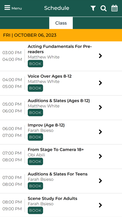 Orange County Acting Academy Screenshot