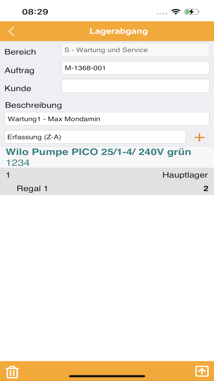 EasyTec mobile Lagerverwaltung