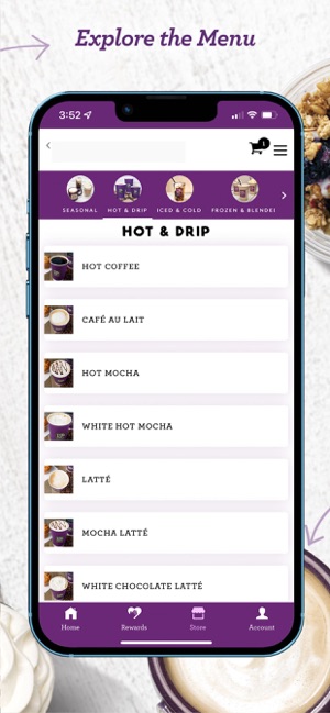 Pj's 2025 coffee app