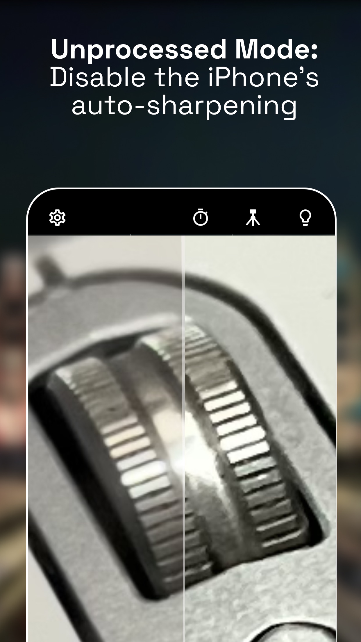 Screenshot do app NeuralCam:Bokeh & NightMode