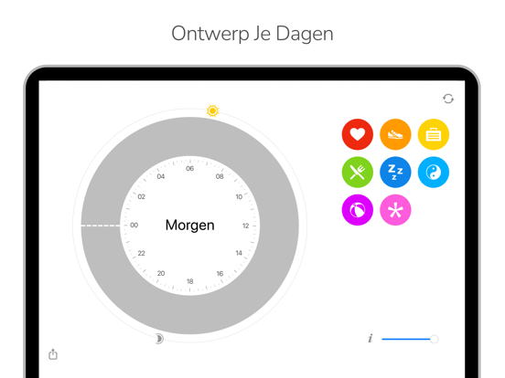 Owaves: Welzijn Dagplanner iPad app afbeelding 2