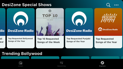 DesiZone Radio iPhone screenshot 7 - Music app