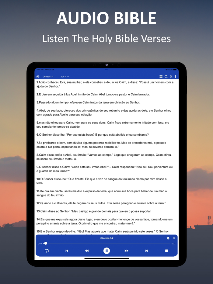 Bíblia Ave Maria em Português.