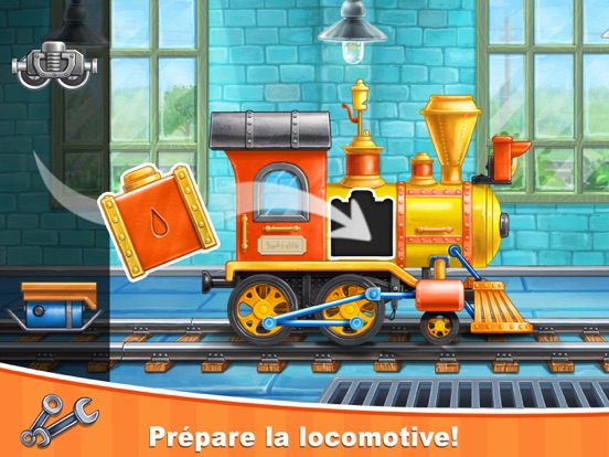 Screenshot #4 pour Train jeu de construction gare