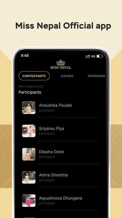 Miss Nepal (Official) Screenshot
