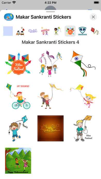Screenshot #2 pour Makar Sankranti Stickers