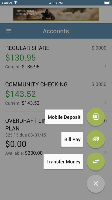 Intrepid Mobile App Screenshot