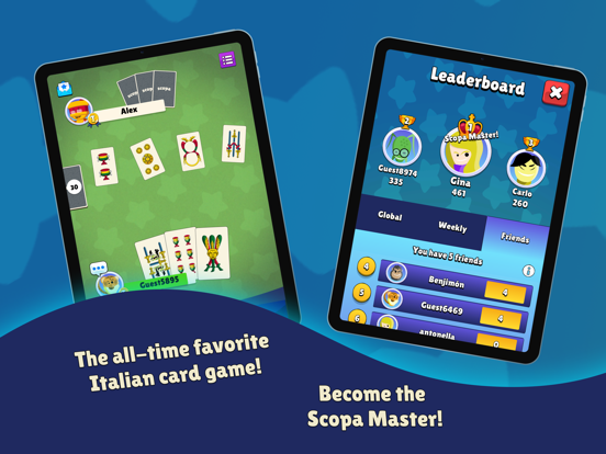 Scopa! Play cards onlineのおすすめ画像1