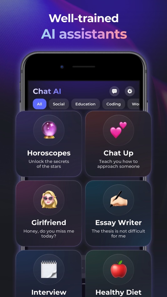 #3. Character Chat AI (iOS) 由: Chat with AI