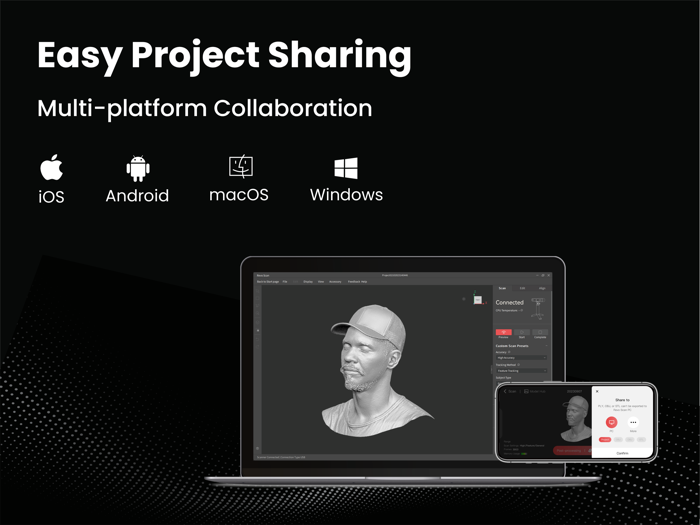 Revo Scan-3D scanner app