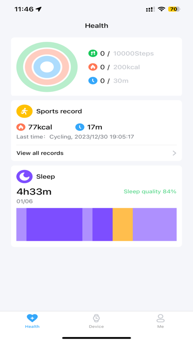 App screenshot