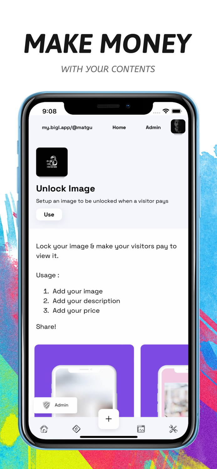 Bigl - Bio Page Builder