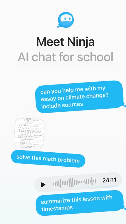 Ninja - AI Chat for Students