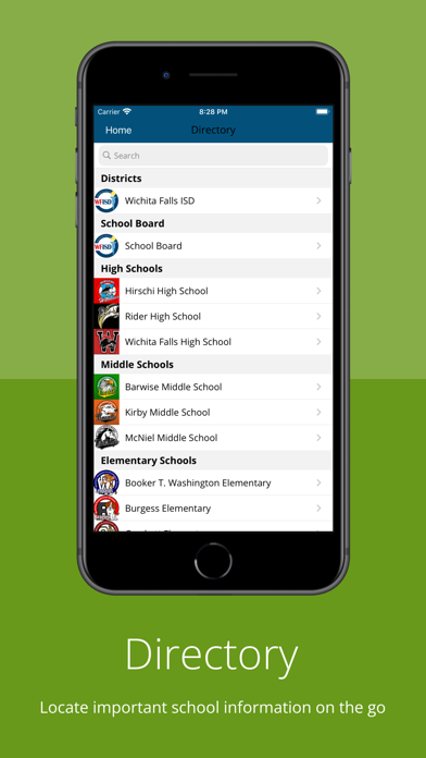 Wichita Falls ISD Screenshot