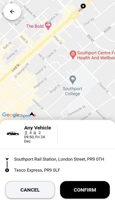 ALL WHITE SATELLITE CARS LTD Screenshot
