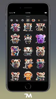 mice stickers iphone screenshot 3