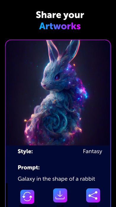 iPix: AI Art Generator Screenshot