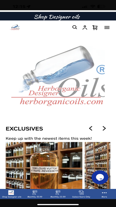 Herborganicoils Screenshot