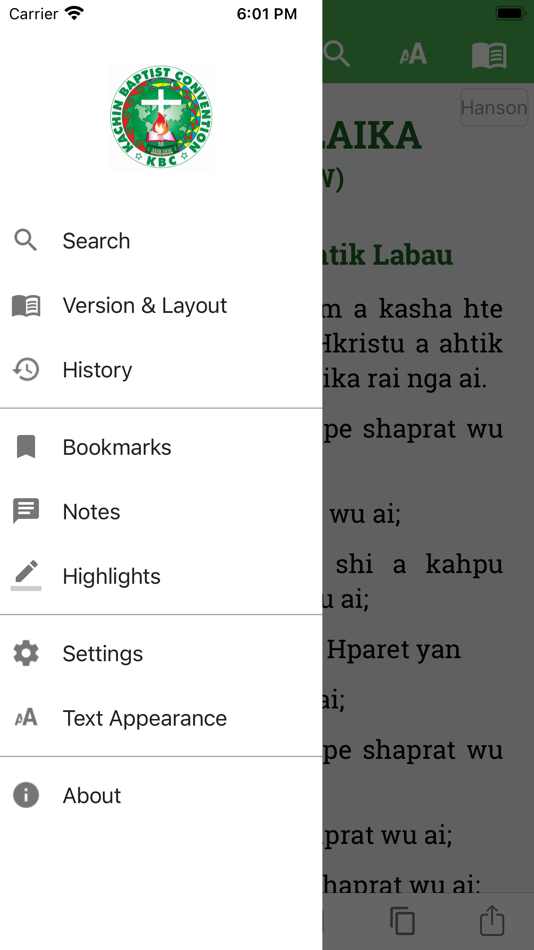 #1. Jinghpaw Bibles (iOS) 由: Ze Zawng