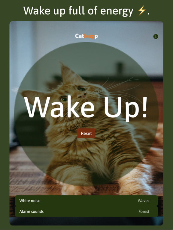 Screenshot #6 pour CatNapp - Timer for power naps