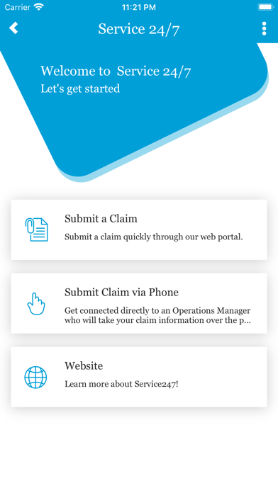 Service 24/7 Screenshot