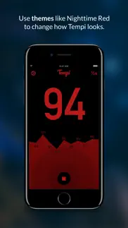 tempi – live beat detection iphone screenshot 4