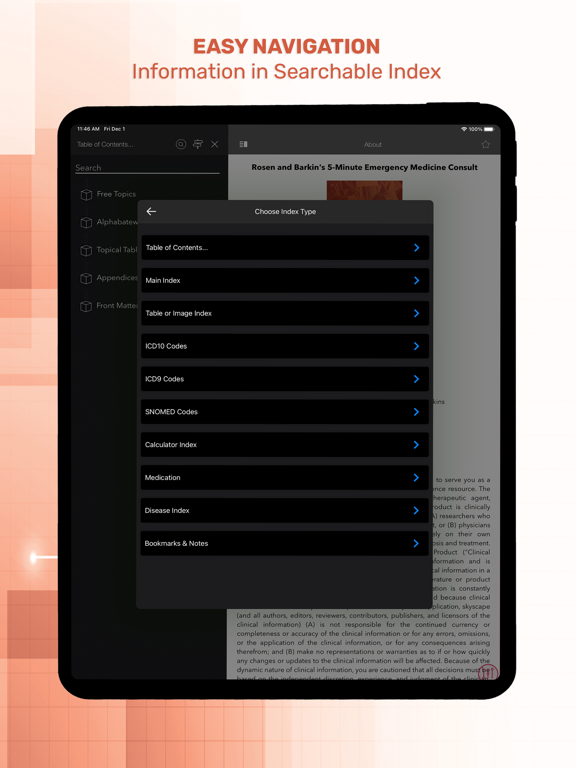 5 Minute Emergency Medicine iPad screenshot 7 - Medical app