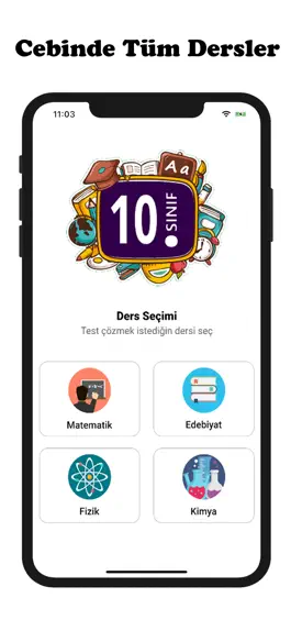 Game screenshot 10.Sınıf Tüm Dersler mod apk