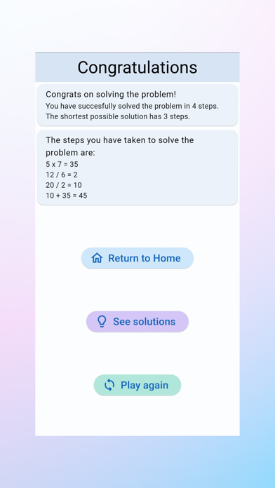 Number Nexus: Math Puzzle Screenshot