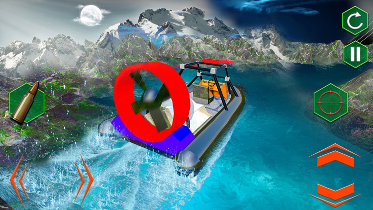 Hovercraft Boat Games screenshot-7