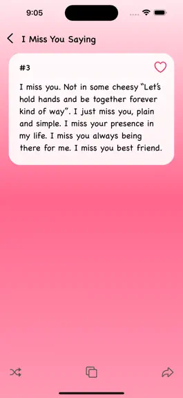 Game screenshot I Miss You Quotes & Images apk
