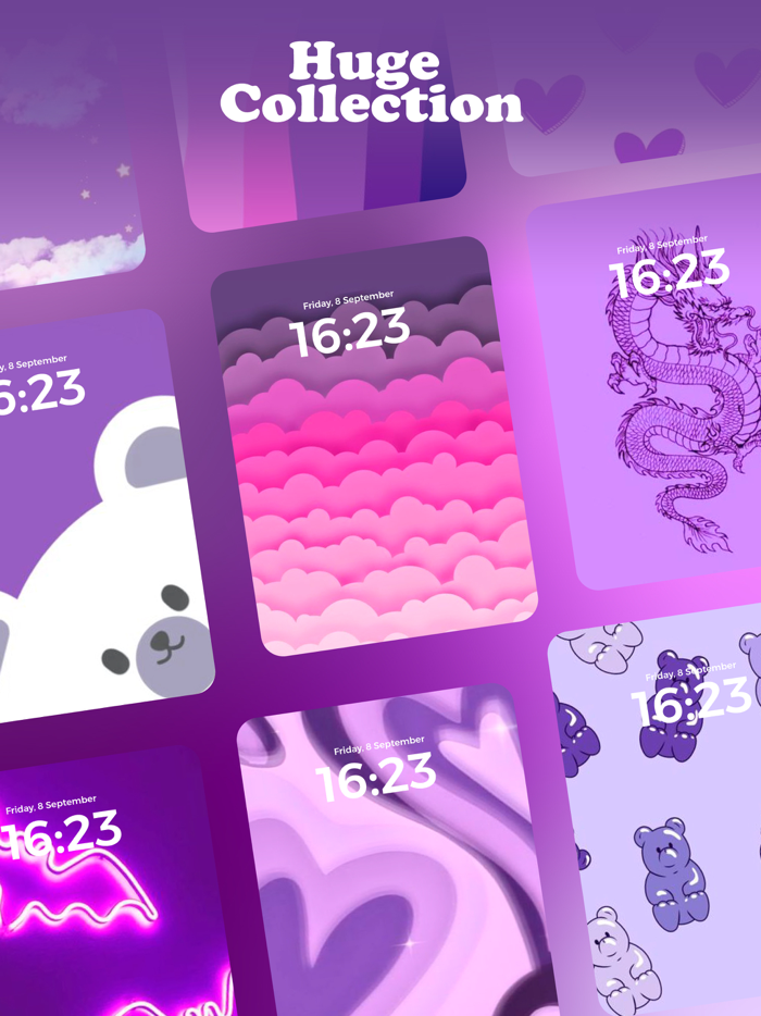 Purple Wallpapers for Girls 4K