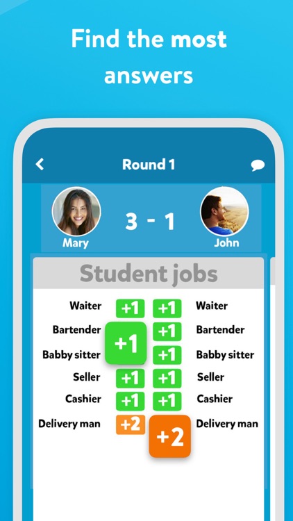 Fight List - Categories Game