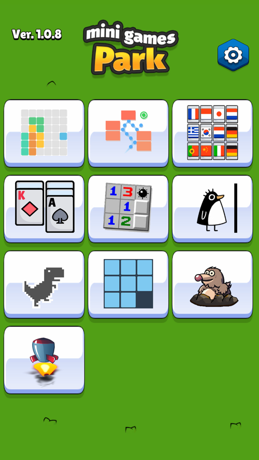#1. Mini-GamePark (iOS) 由: Jaehoon Kim