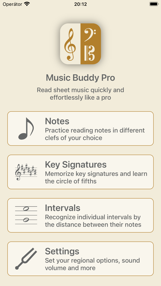 #1. Music Buddy Pro – Learn notes (iOS) 由: Vladimir Vasek